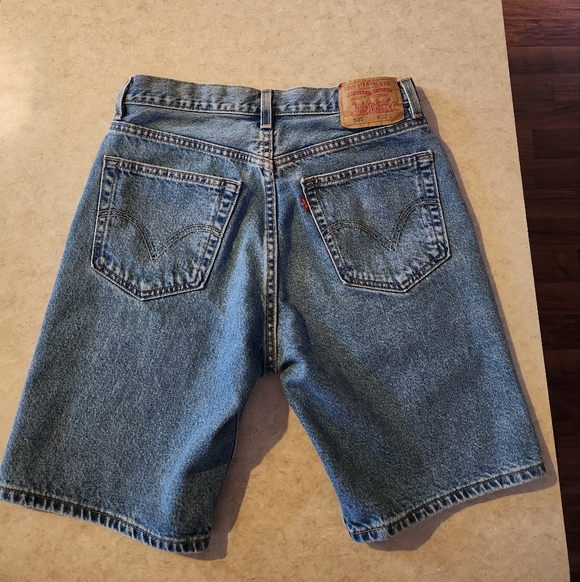 Levi's Blue Jean Shorts for Men - Picture 2 of 5